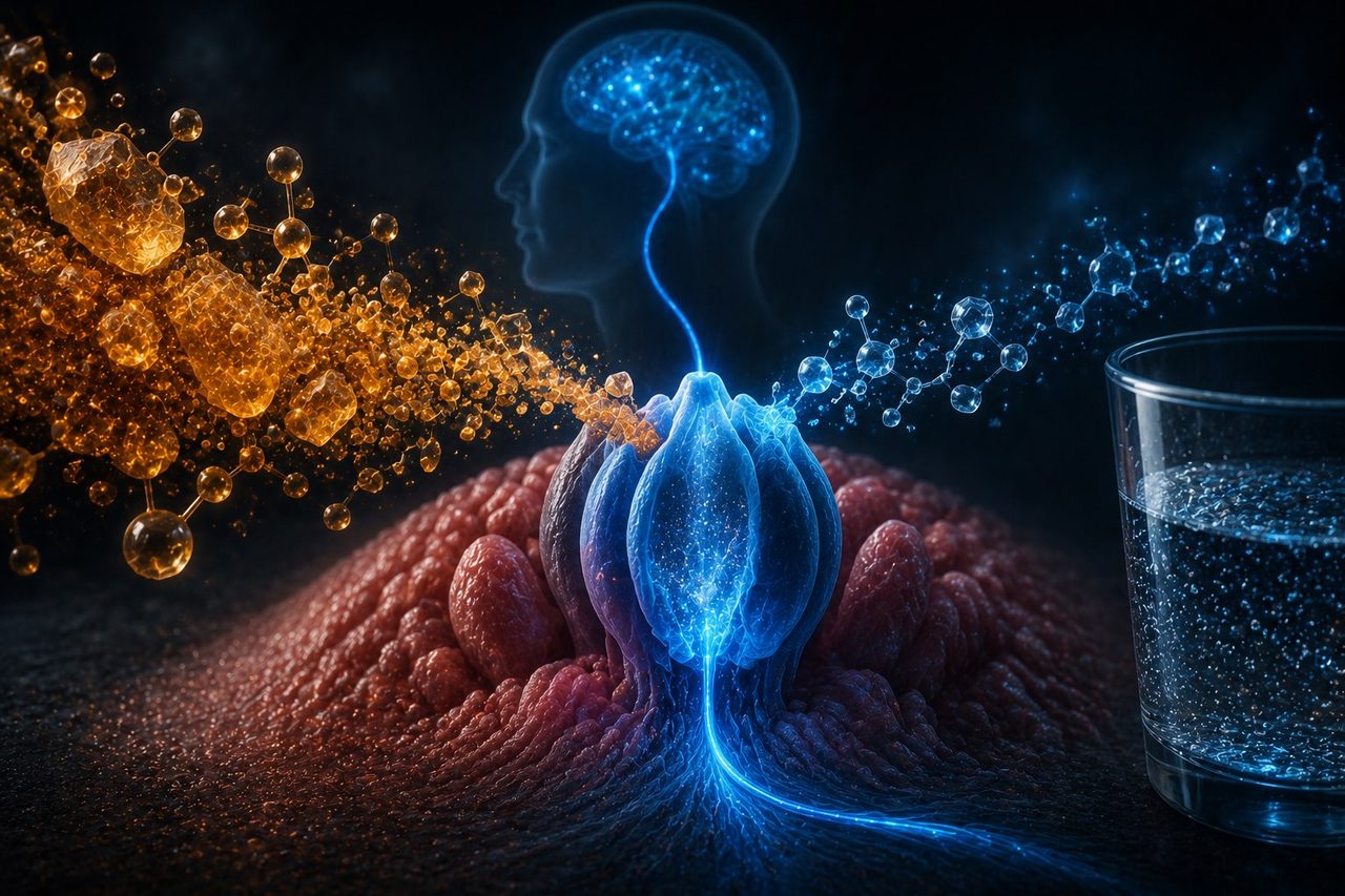 Sweet signal to the brain, almost no fuel — sugar crystals versus a diet drink.